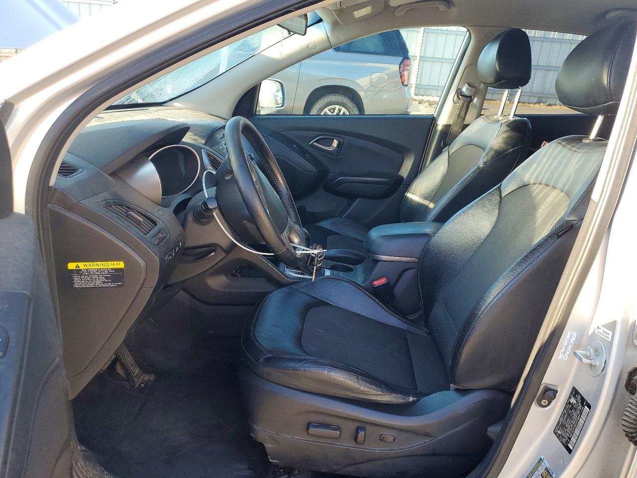 2014 Hyundai Tucson Se Silver vin: KM8JUCAG2EU878644