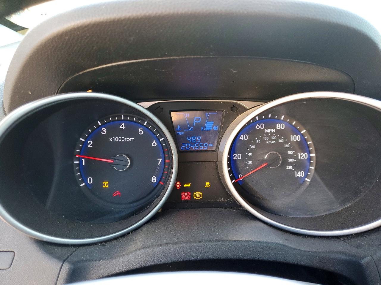 2014 Hyundai Tucson Se Silver vin: KM8JUCAG2EU878644