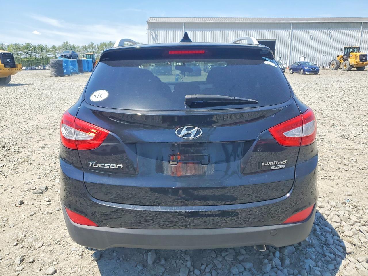 2015 Hyundai Tucson Limited Black vin: KM8JUCAG2FU058310