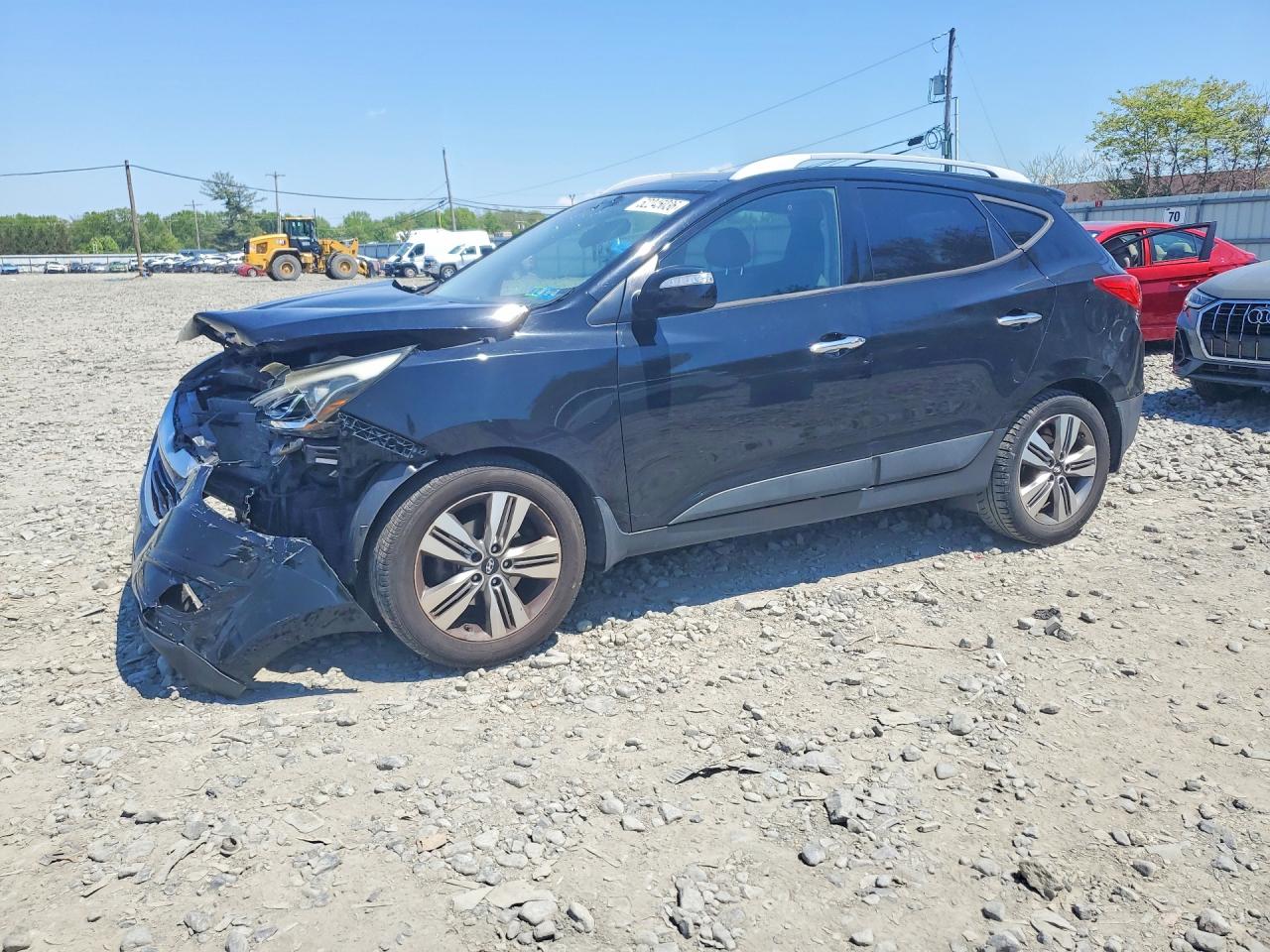 2015 Hyundai Tucson Limited Black vin: KM8JUCAG2FU058310