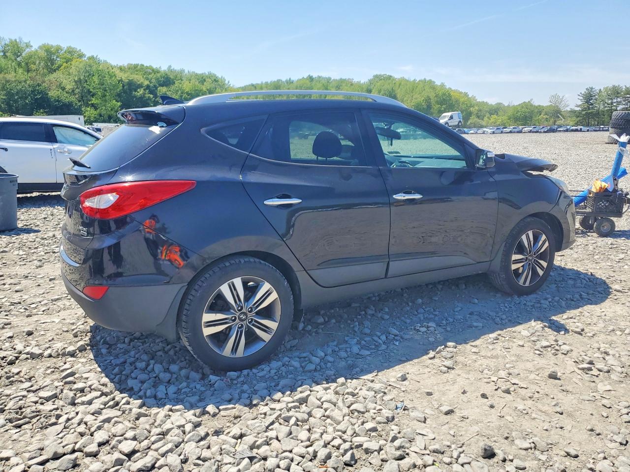 2015 Hyundai Tucson Limited Black vin: KM8JUCAG2FU058310
