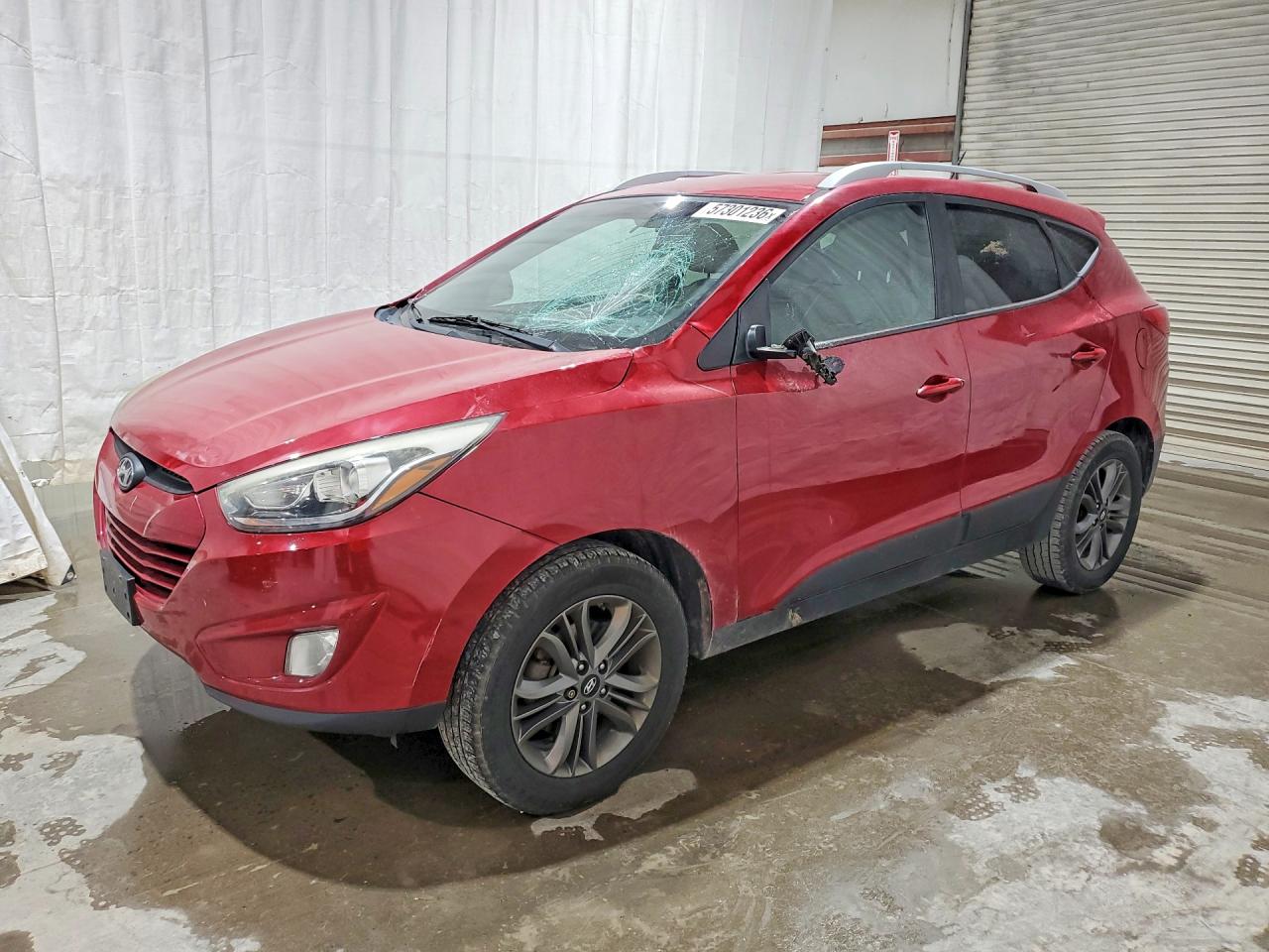 2015 Hyundai Tucson Se Красный vin: KM8JUCAG2FU073874