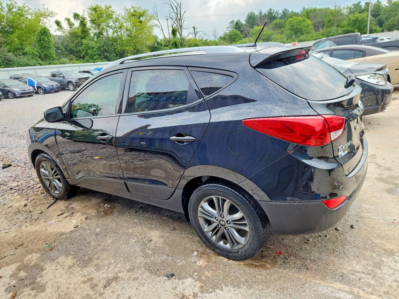 2015 Hyundai Tucson Se Black vin: KM8JUCAG2FU102614