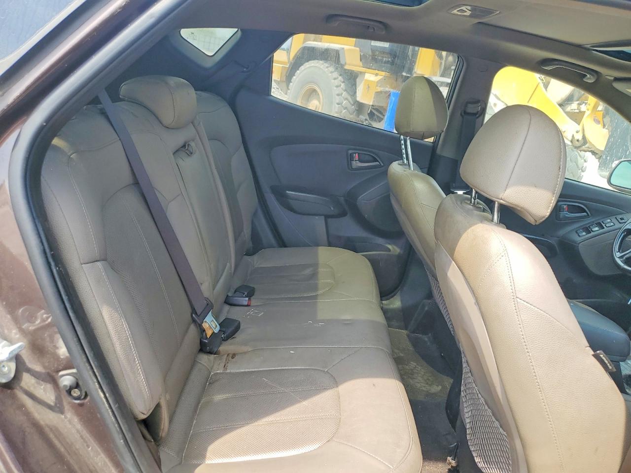 2015 Hyundai Tucson Limited Brown vin: KM8JUCAG2FU977515