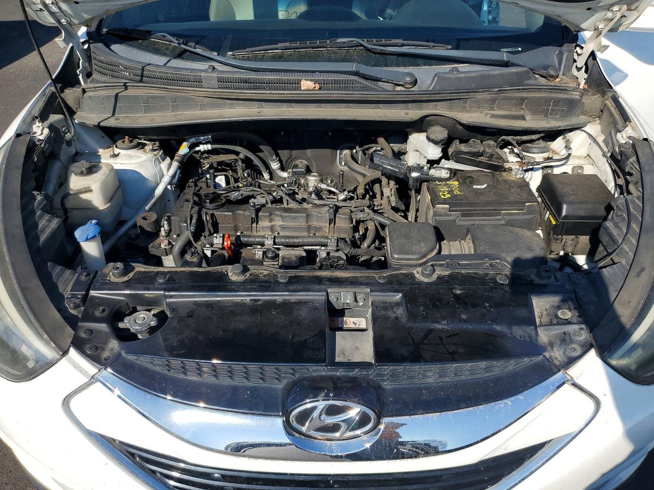 2015 Hyundai Tucson Limited White vin: KM8JUCAG3FU019287