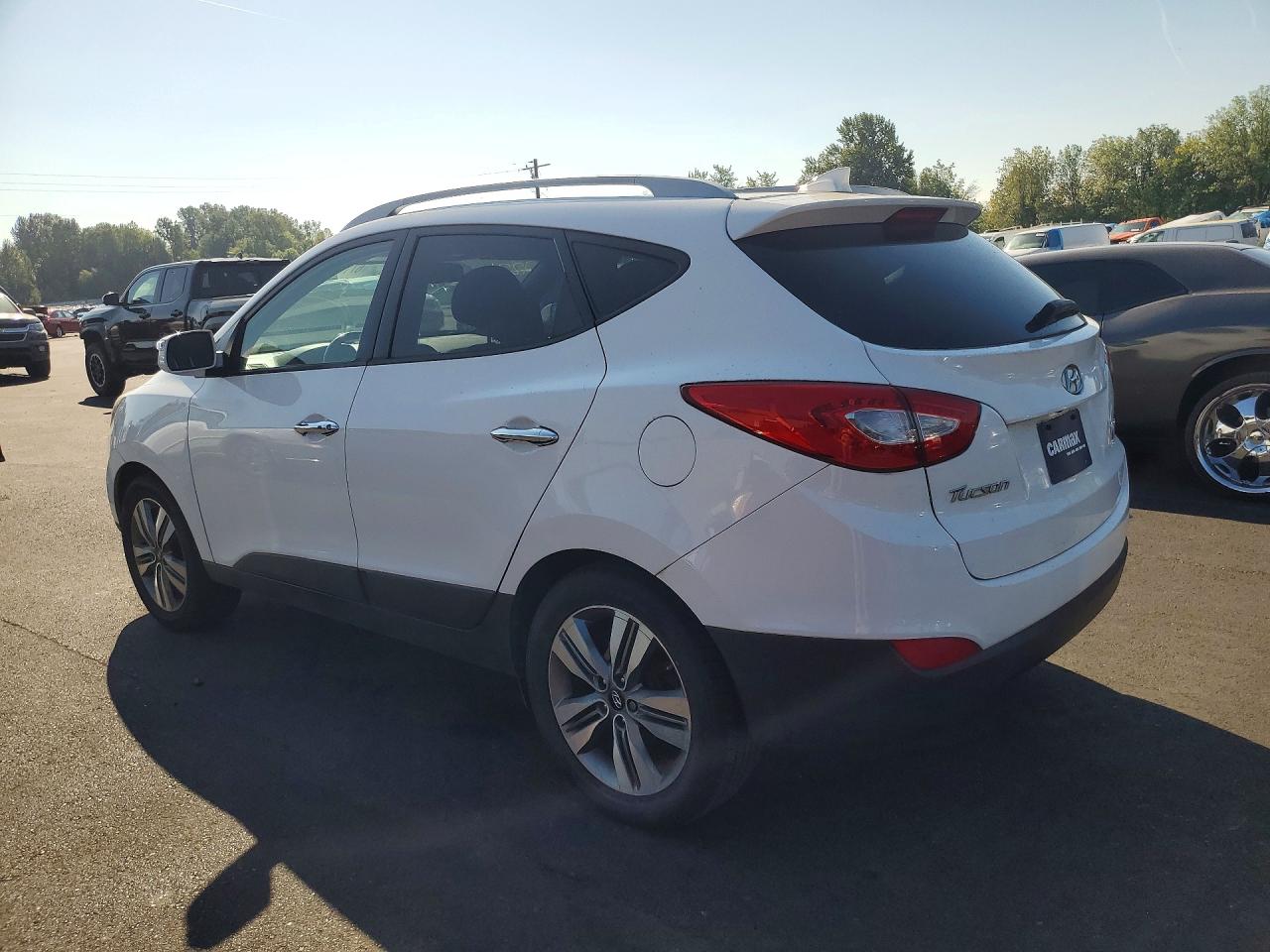 2015 Hyundai Tucson Limited White vin: KM8JUCAG3FU019287