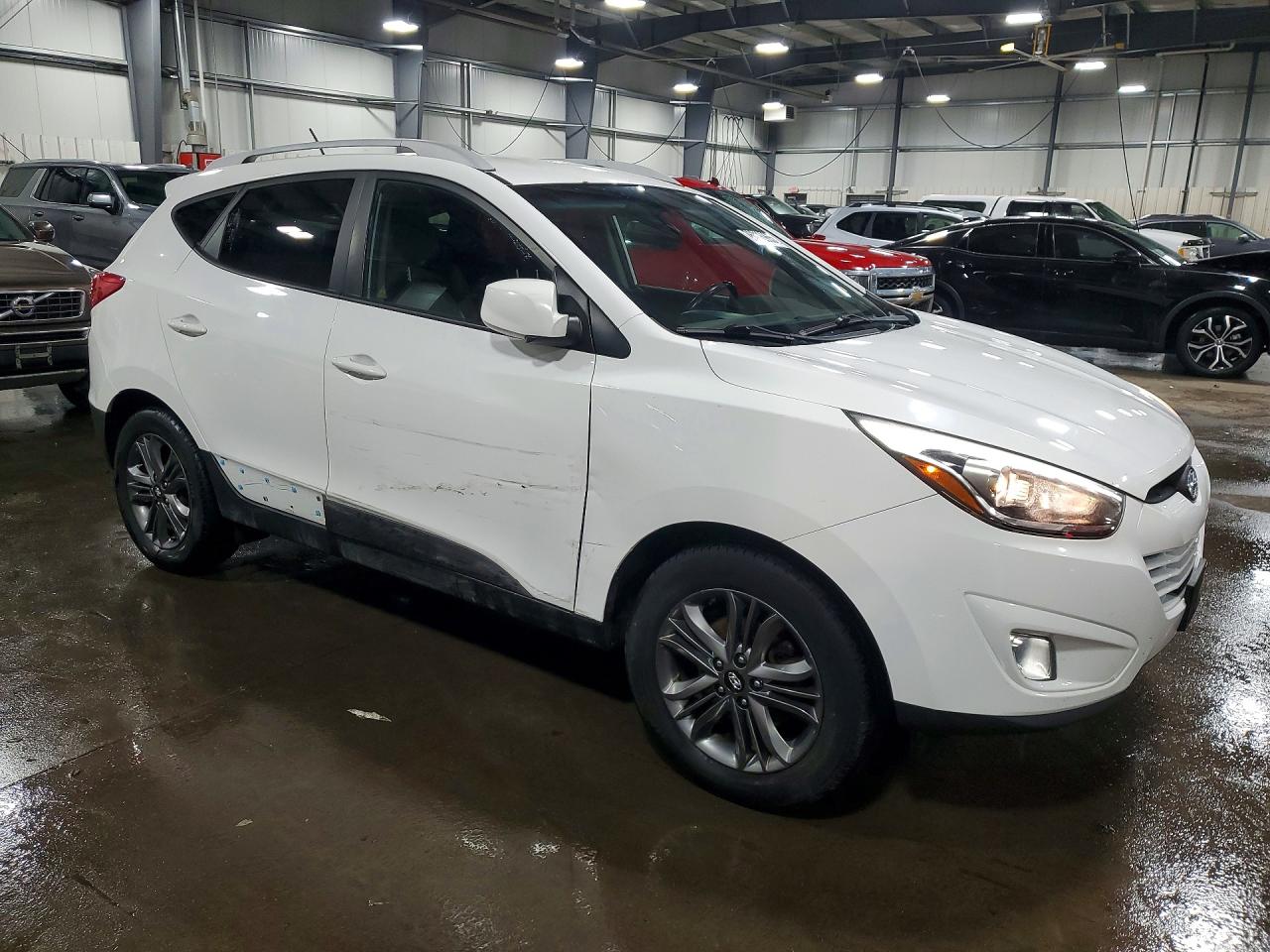 2015 Hyundai Tucson Se Белый vin: KM8JUCAG3FU059109