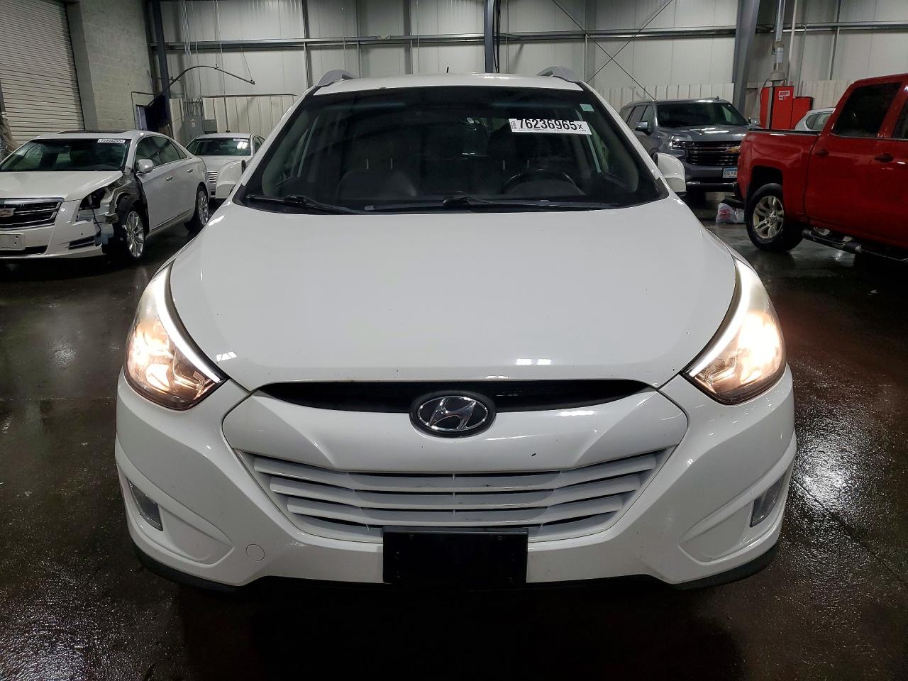 2015 Hyundai Tucson Se Белый vin: KM8JUCAG3FU059109