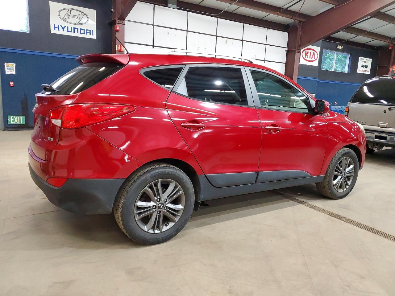 2015 Hyundai Tucson Se Red vin: KM8JUCAG3FU067579