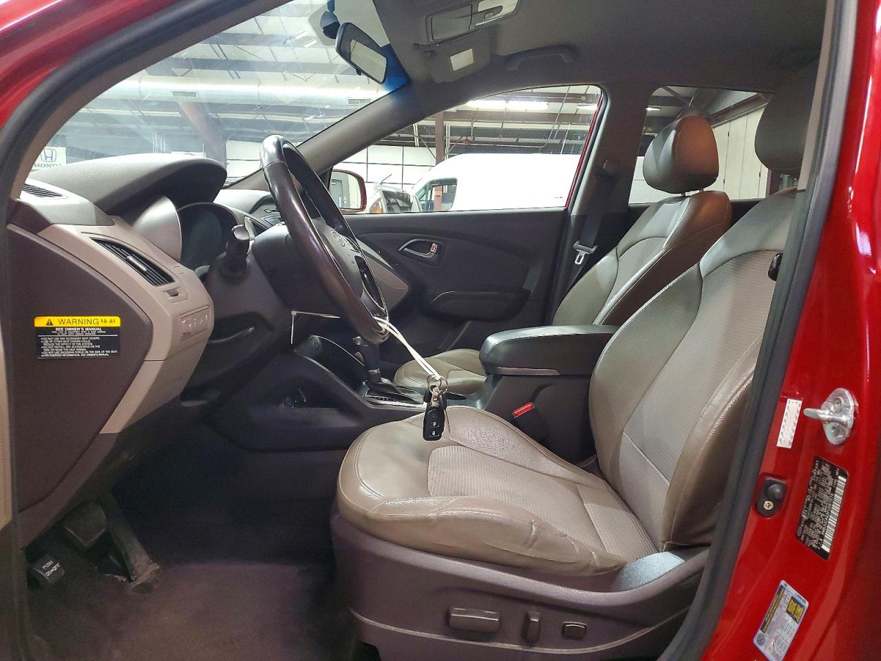 2015 Hyundai Tucson Se Red vin: KM8JUCAG3FU067579