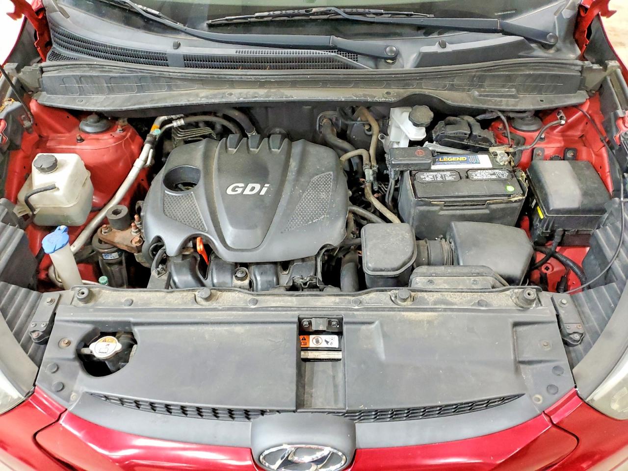 2015 Hyundai Tucson Se Red vin: KM8JUCAG3FU067579