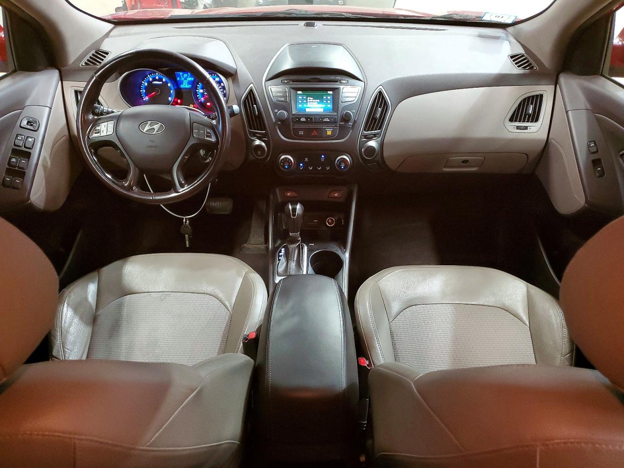 2015 Hyundai Tucson Se Red vin: KM8JUCAG3FU067579