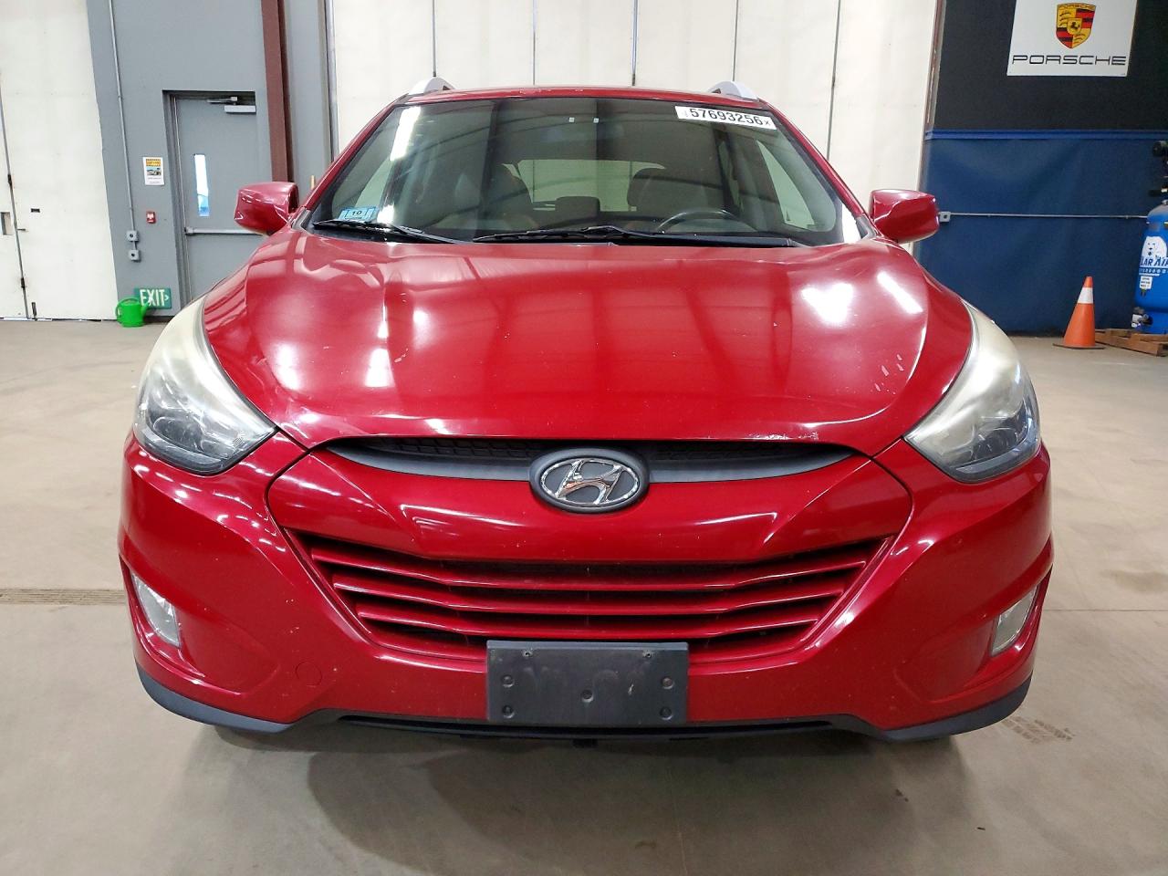 2015 Hyundai Tucson Se Red vin: KM8JUCAG3FU067579