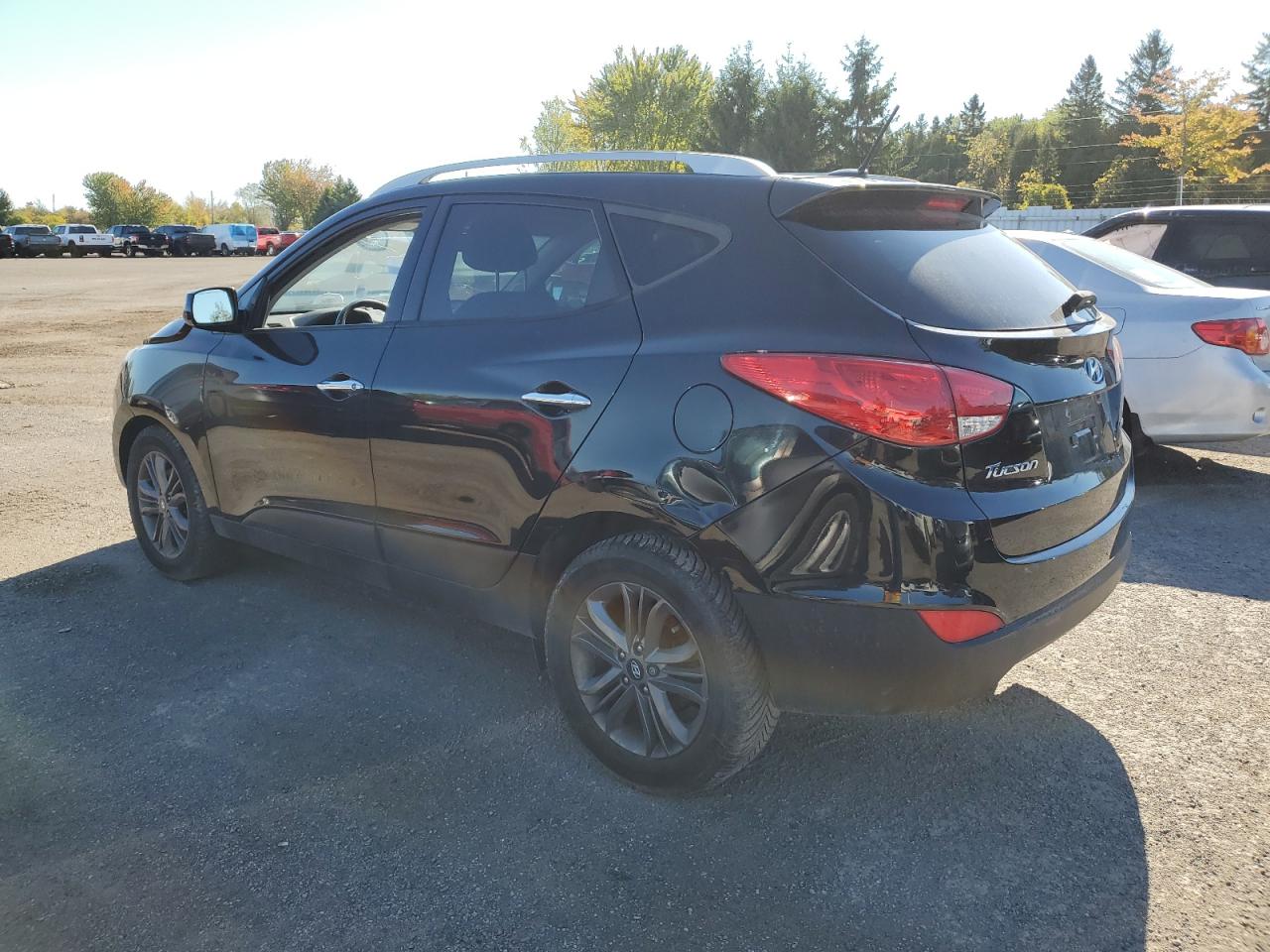 2015 Hyundai Tucson Limited Черный vin: KM8JUCAG3FU078808