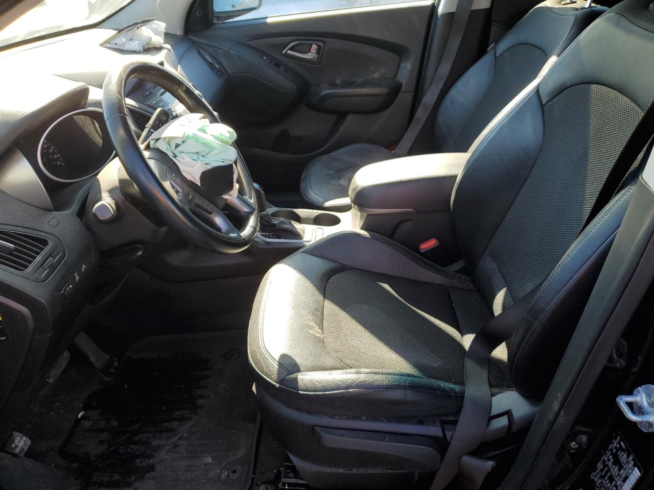 2015 Hyundai Tucson Limited Черный vin: KM8JUCAG3FU078808