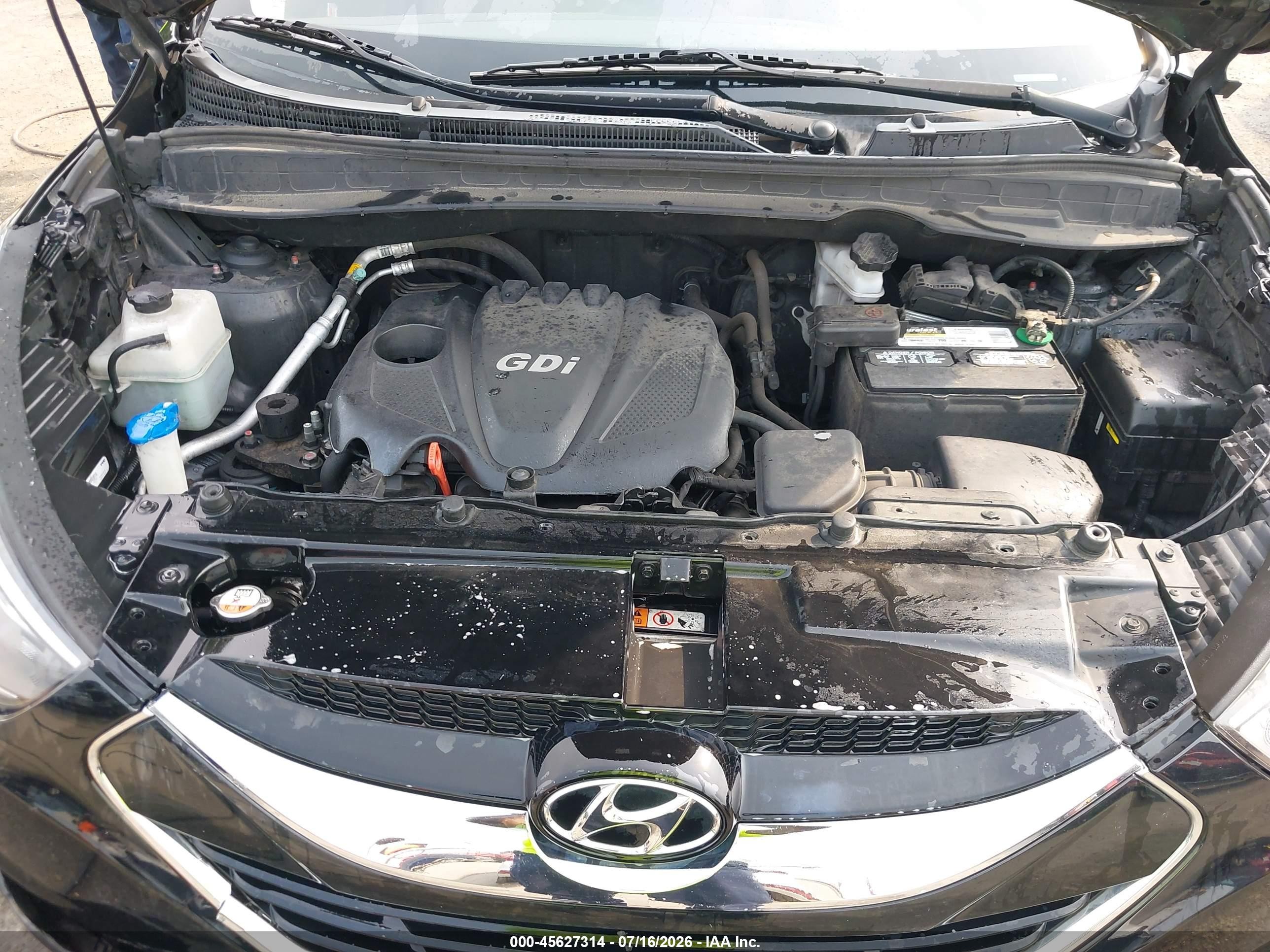 2015 Hyundai Tucson Limited Черный vin: KM8JUCAG3FU100287