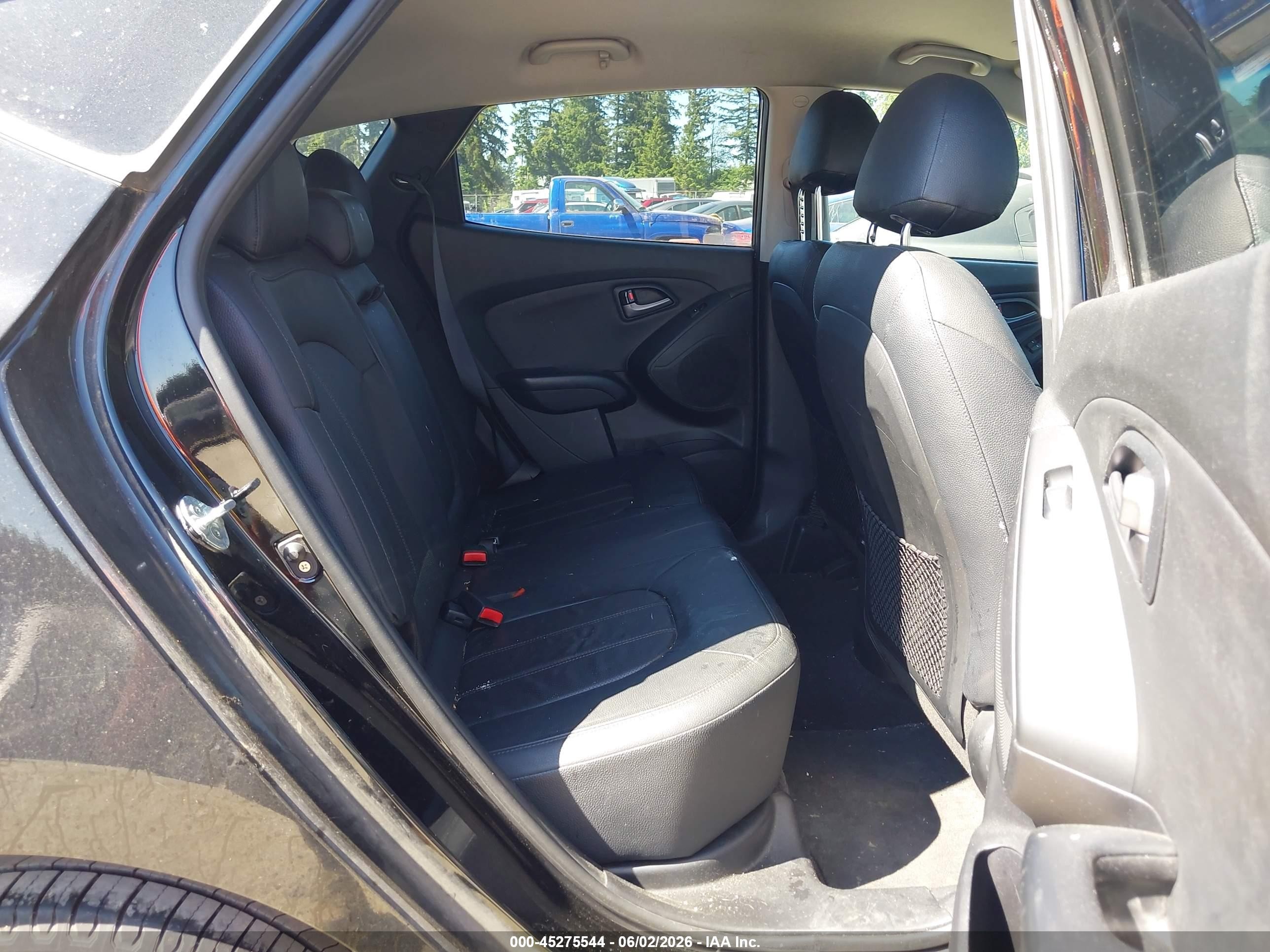 2015 Hyundai Tucson Limited Blue vin: KM8JUCAG3FU113718