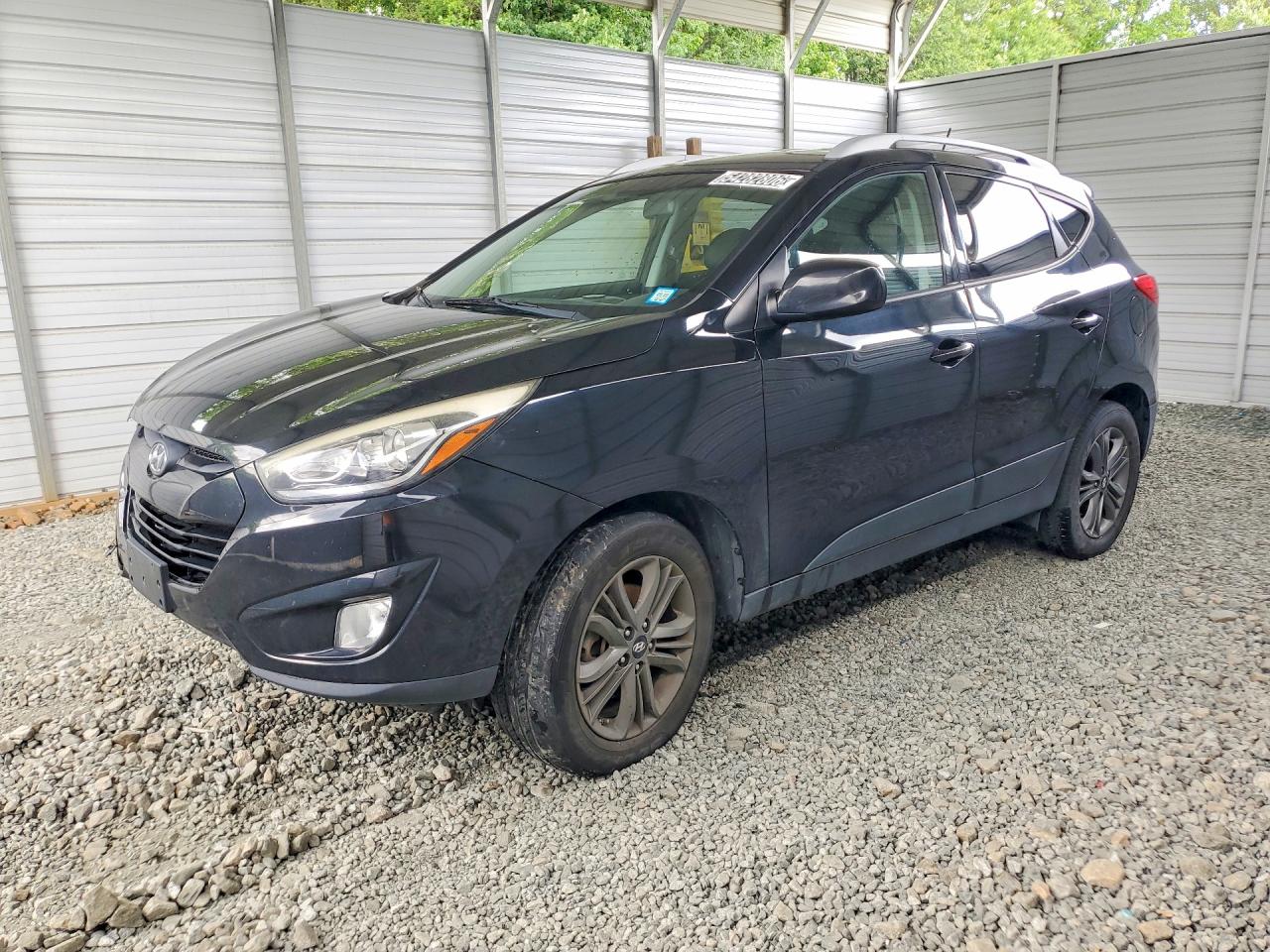 2015 Hyundai Tucson Se Black vin: KM8JUCAG3FU115548