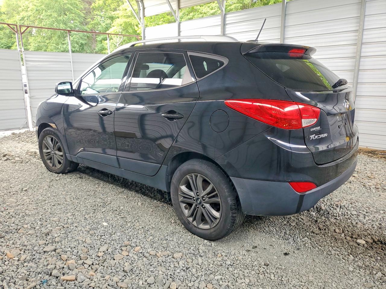 2015 Hyundai Tucson Se Black vin: KM8JUCAG3FU115548