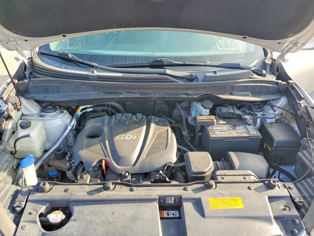 2014 Hyundai Tucson Se Silver vin: KM8JUCAG4EU806554