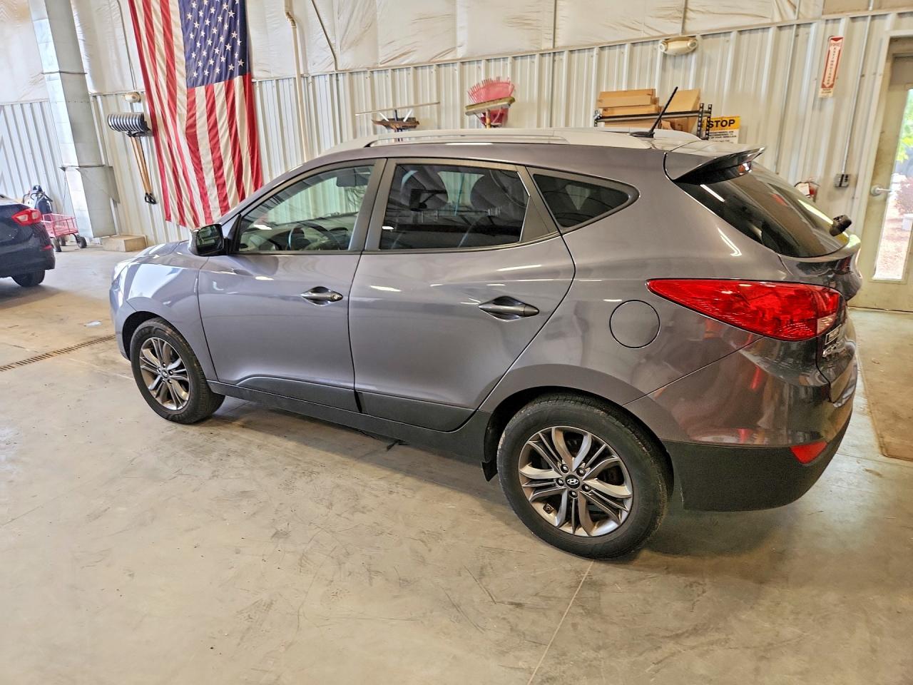 2014 Hyundai Tucson Se Gray vin: KM8JUCAG4EU848206