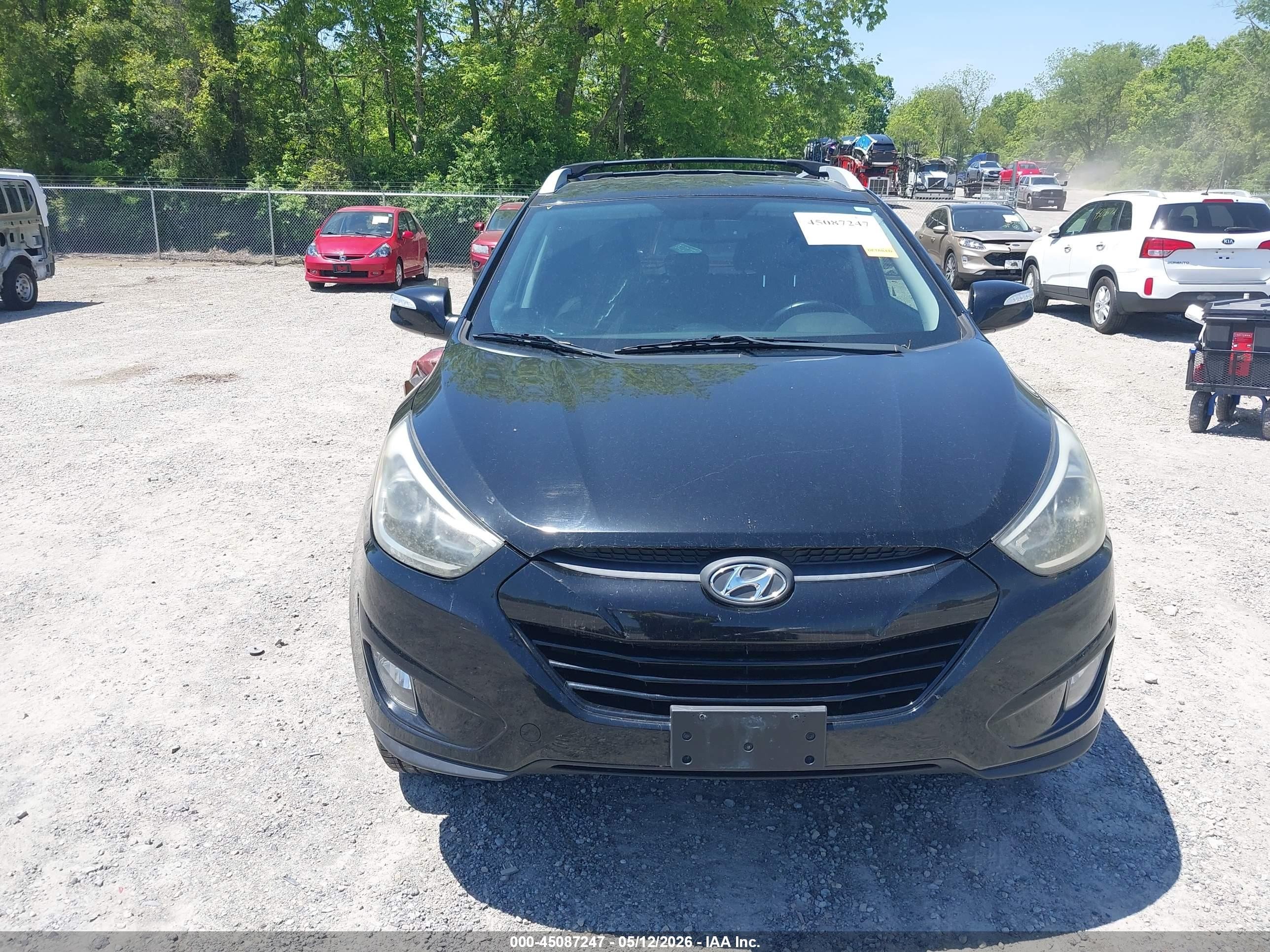 2014 Hyundai Tucson Walking Dead Edition Black vin: KM8JUCAG4EU941579