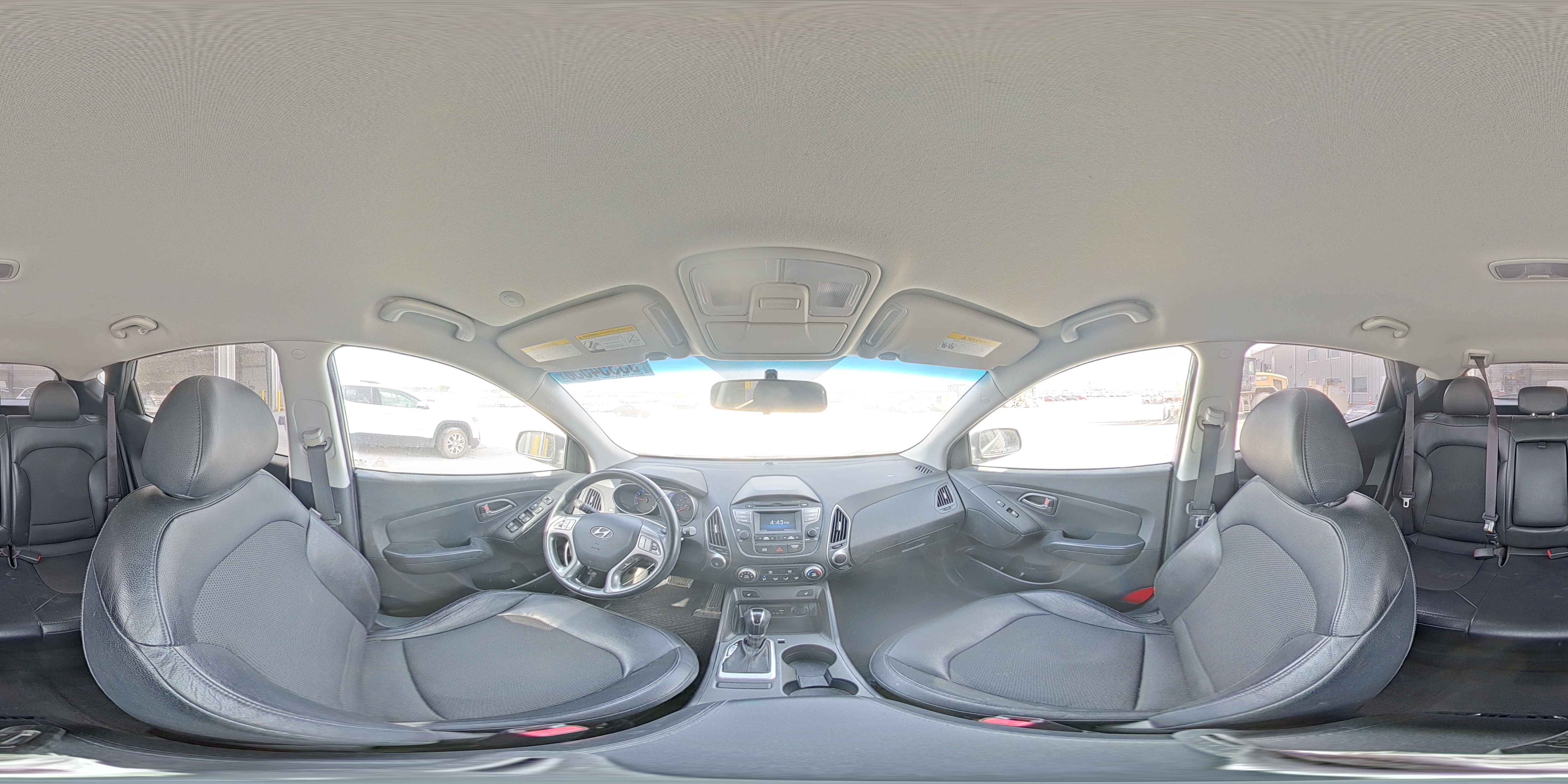 2015 Hyundai Tucson Se Gray vin: KM8JUCAG4FU045347