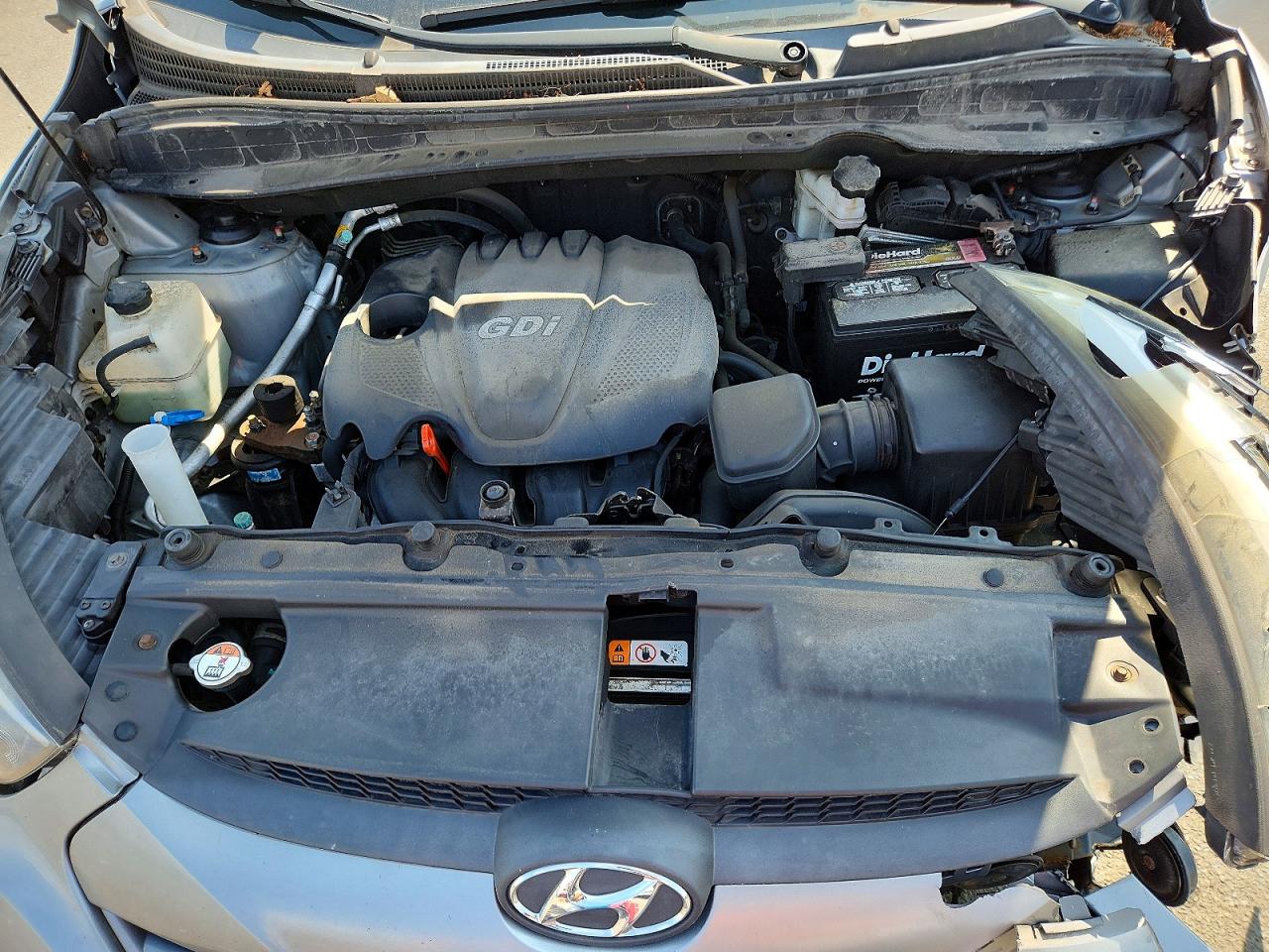 2015 Hyundai Tucson Se Gray vin: KM8JUCAG4FU075089