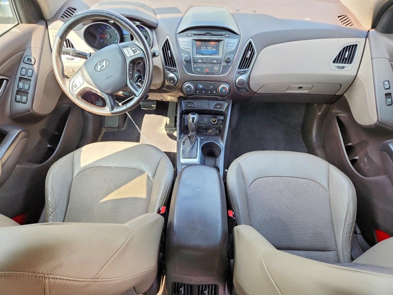 2015 Hyundai Tucson Se Gray vin: KM8JUCAG4FU075089