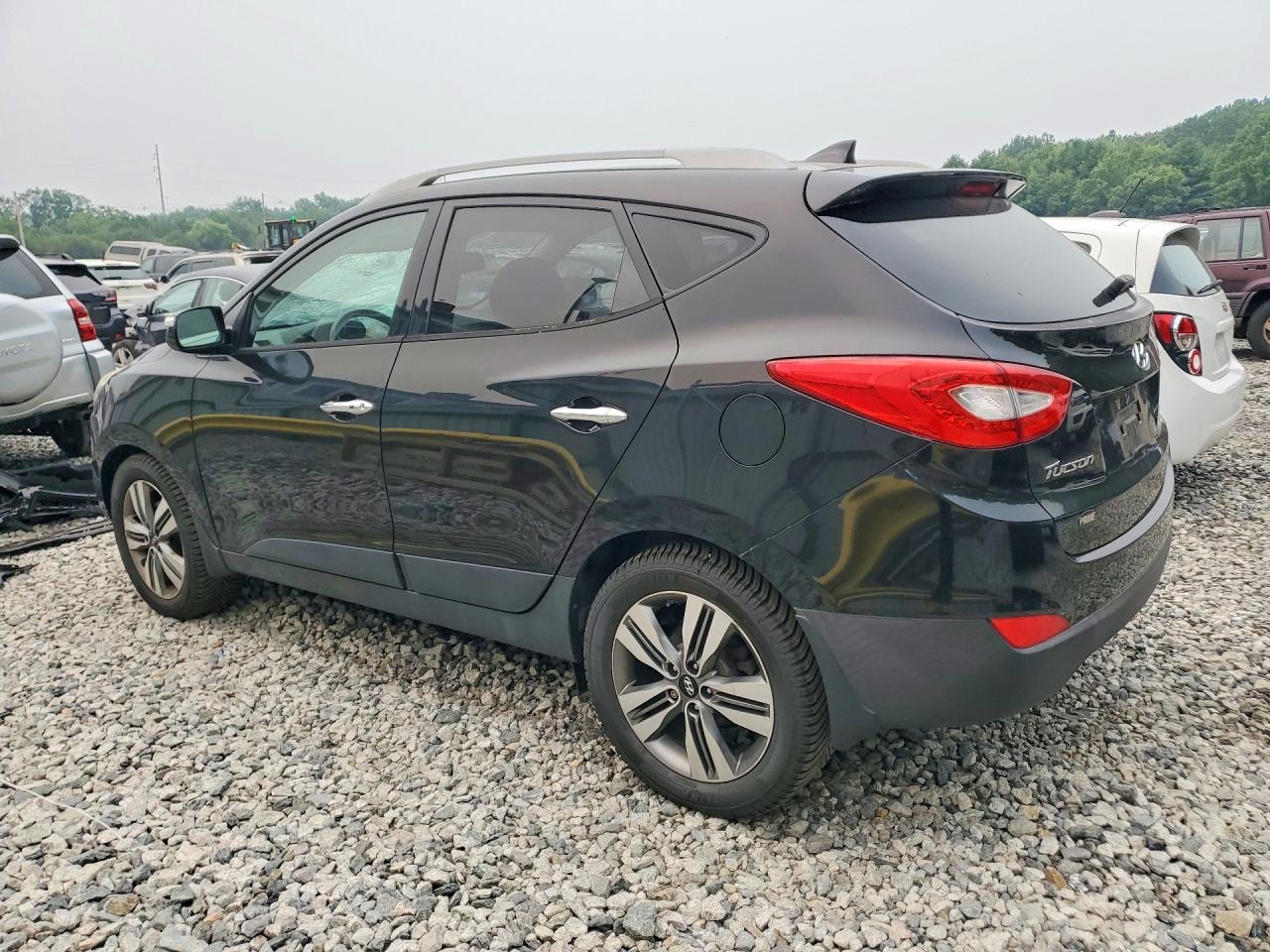 2015 Hyundai Tucson Limited Черный vin: KM8JUCAG4FU094693