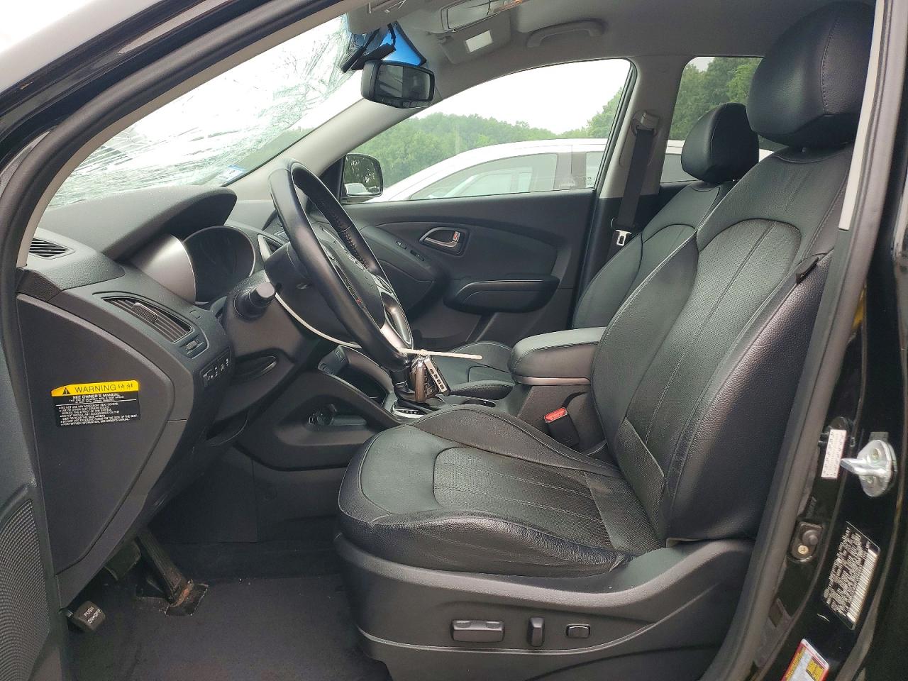 2015 Hyundai Tucson Limited Черный vin: KM8JUCAG4FU094693