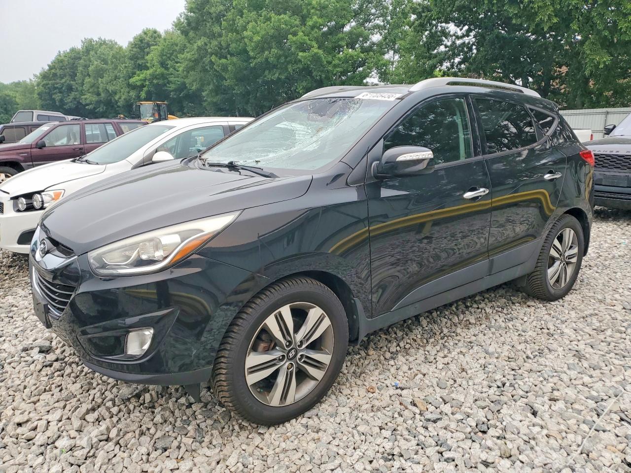 2015 Hyundai Tucson Limited Черный vin: KM8JUCAG4FU094693