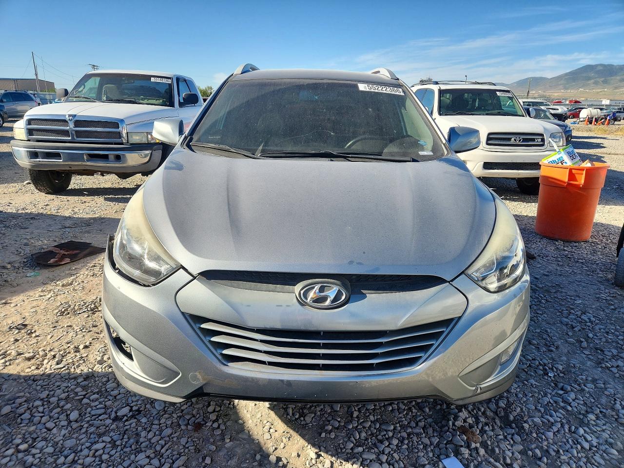 2015 Hyundai Tucson Se Silver vin: KM8JUCAG4FU104283