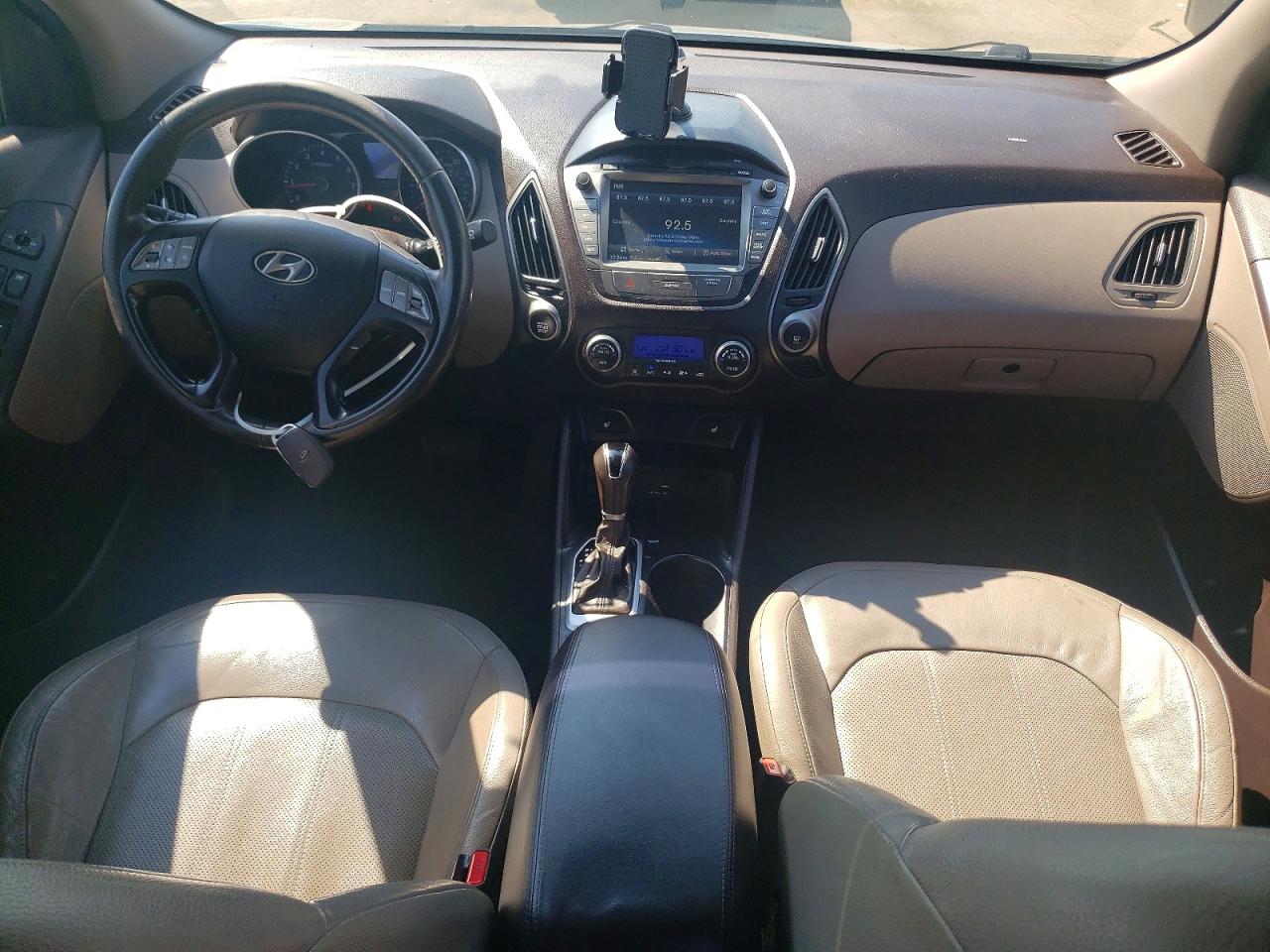 2015 Hyundai Tucson Limited Silver vin: KM8JUCAG4FU110231