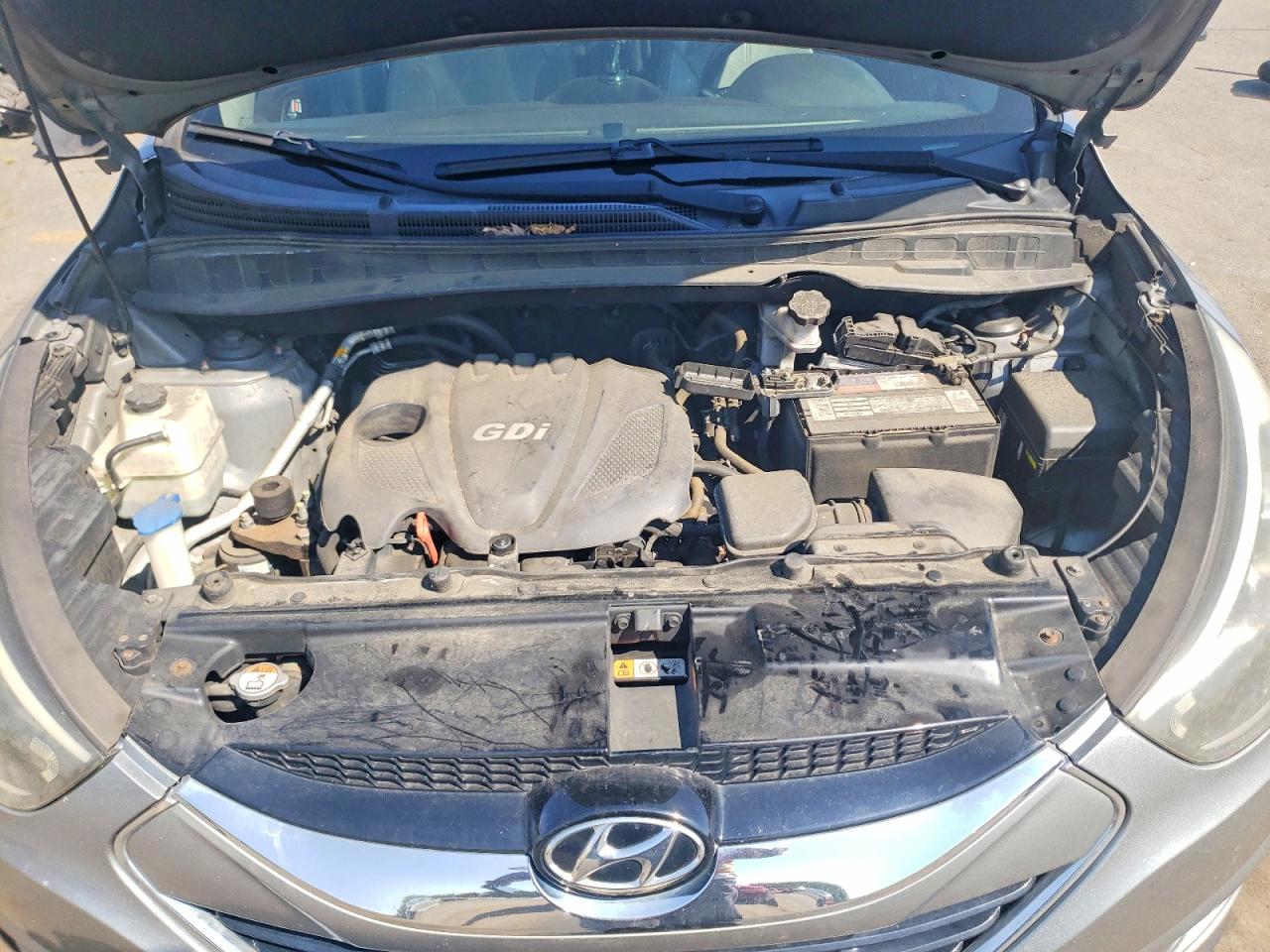 2015 Hyundai Tucson Limited Silver vin: KM8JUCAG4FU110231