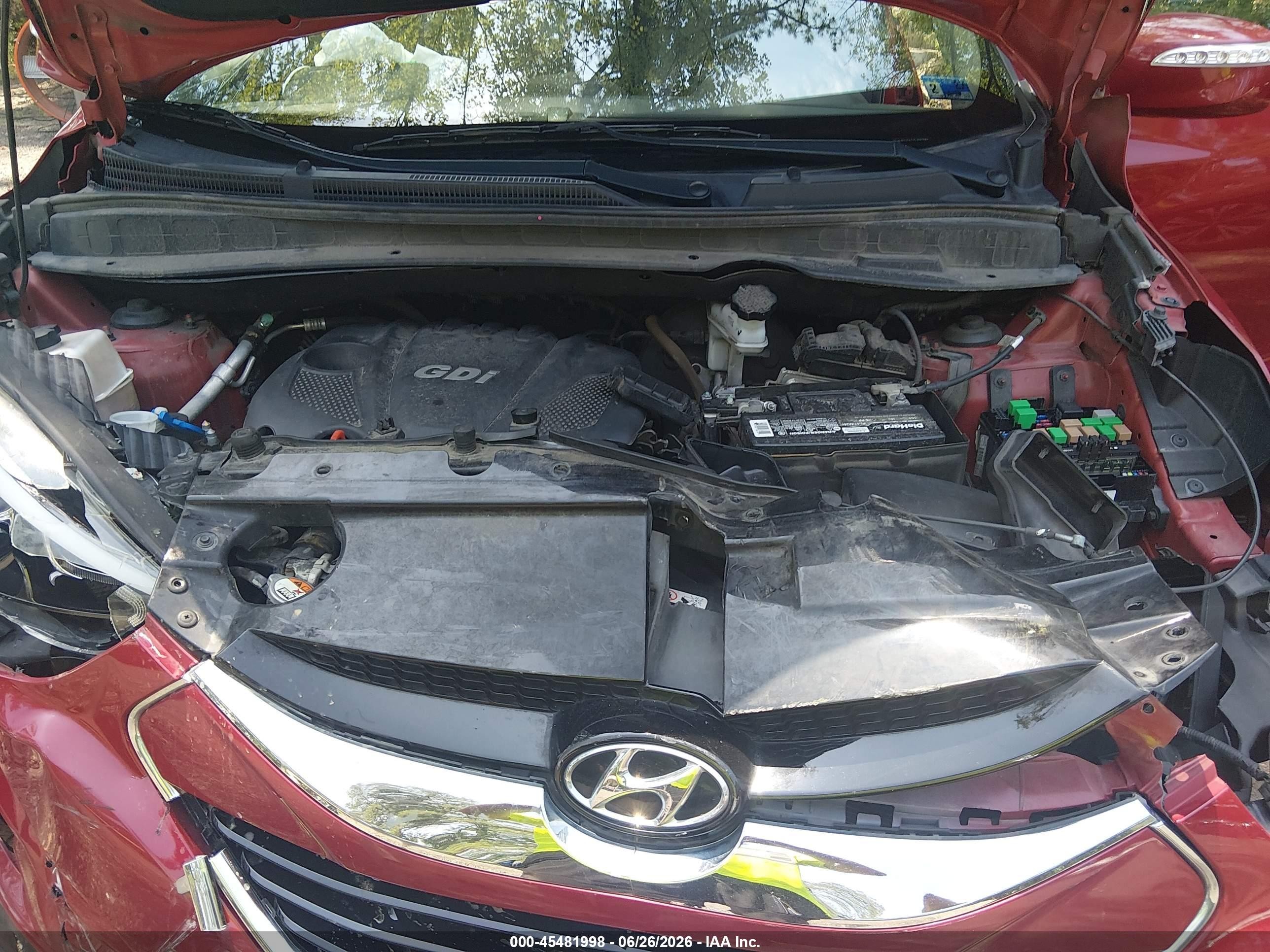 2015 Hyundai Tucson Limited Red vin: KM8JUCAG4FU987883