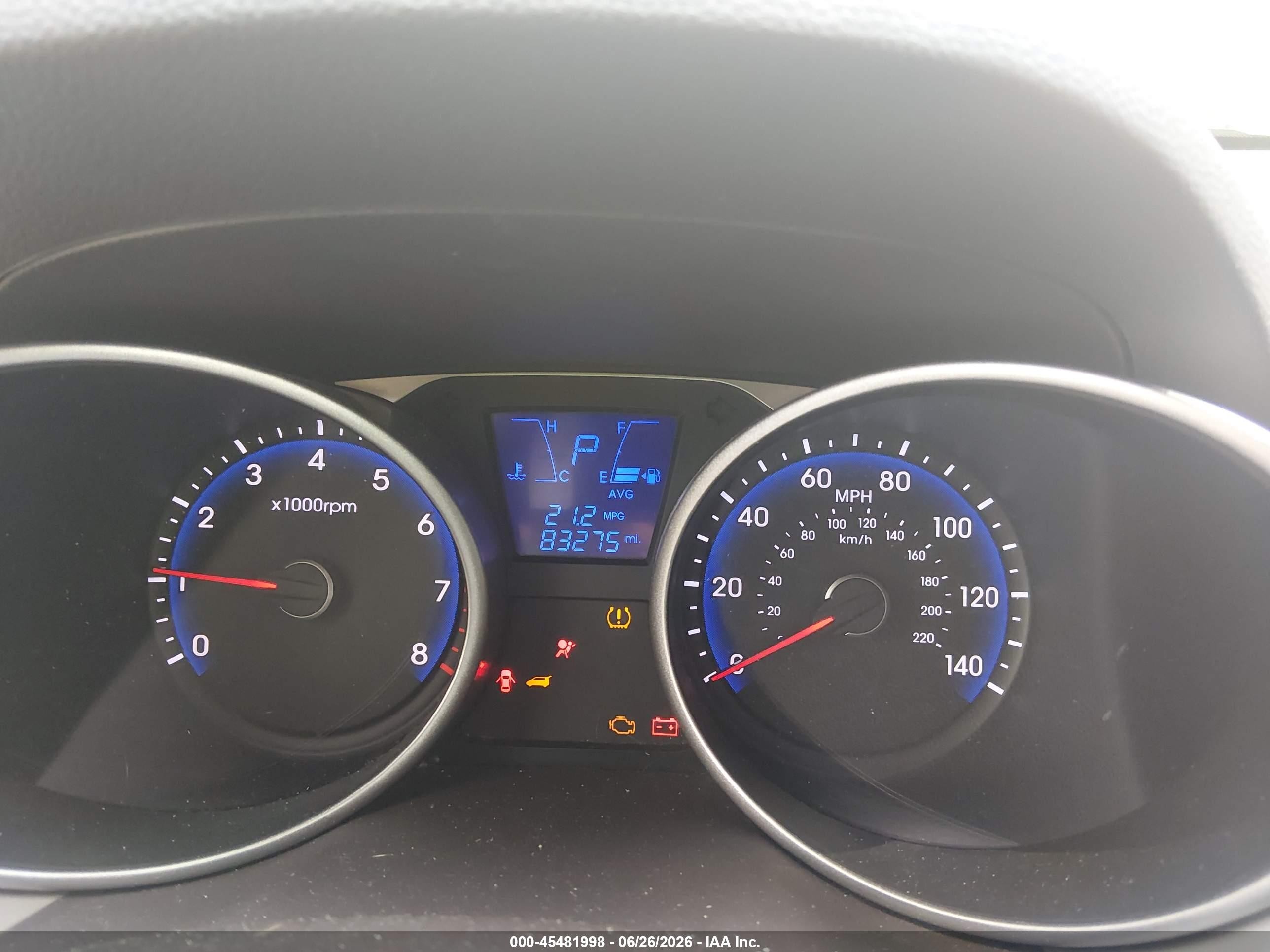 2015 Hyundai Tucson Limited Red vin: KM8JUCAG4FU987883