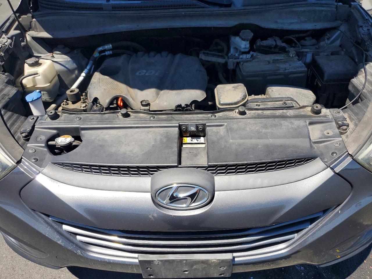 2014 Hyundai Tucson Se Gray vin: KM8JUCAG5EU859425