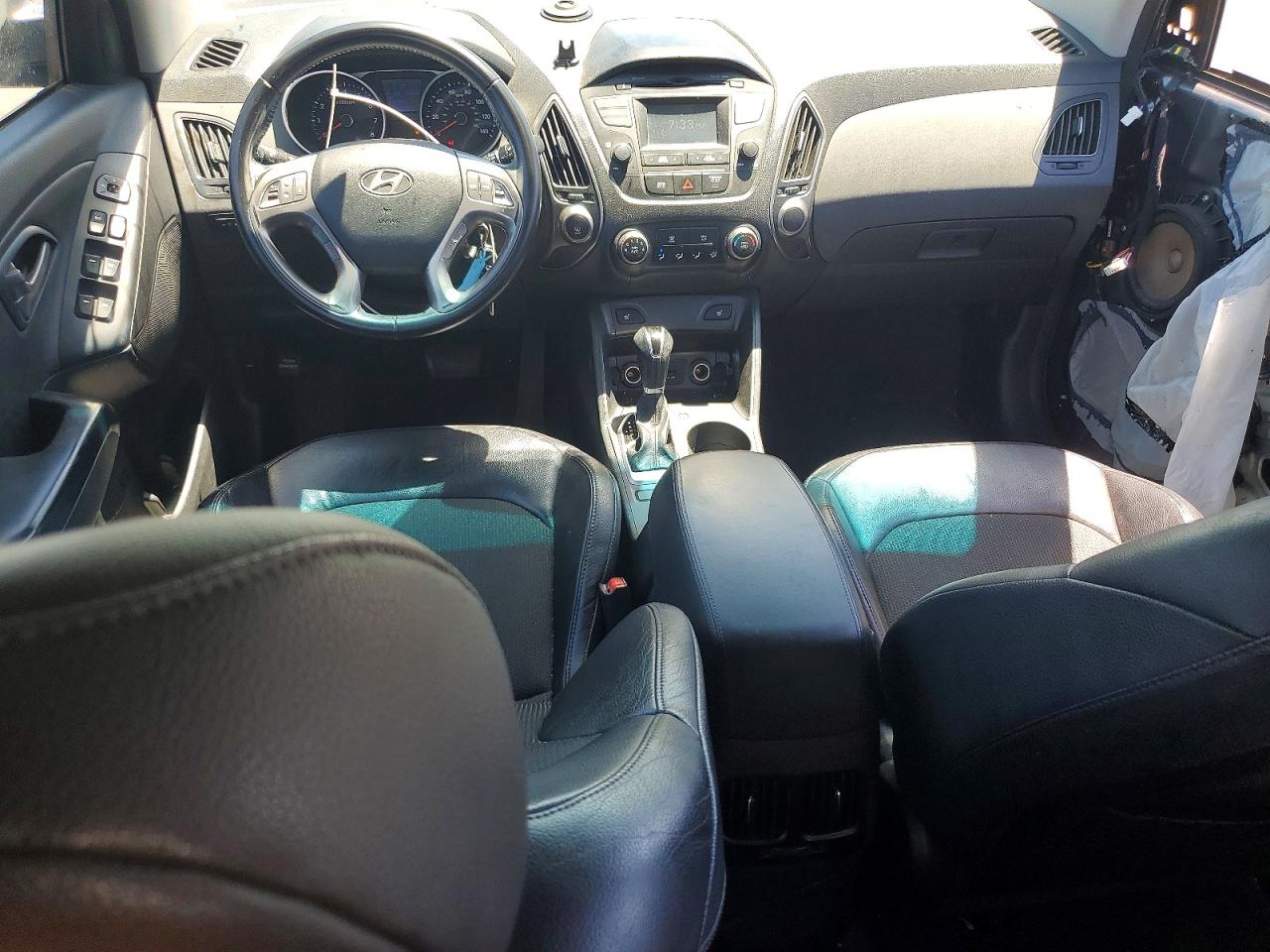 2014 Hyundai Tucson Se Gray vin: KM8JUCAG5EU859425
