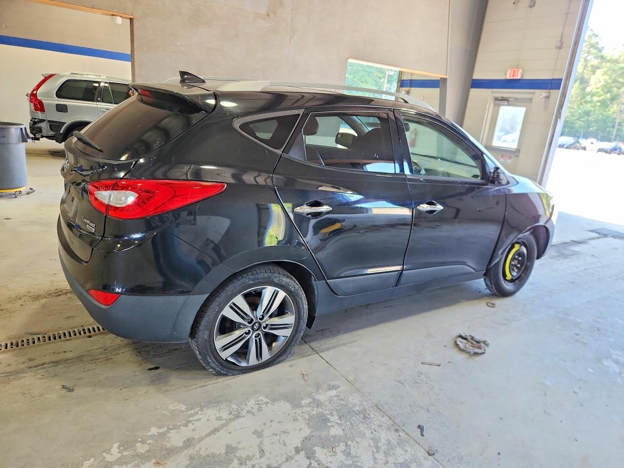 2014 Hyundai Tucson Limited Black vin: KM8JUCAG5EU863636