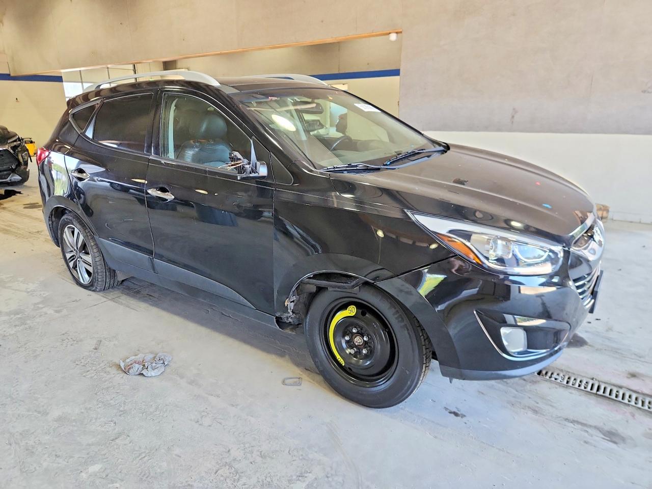 2014 Hyundai Tucson Limited Black vin: KM8JUCAG5EU863636