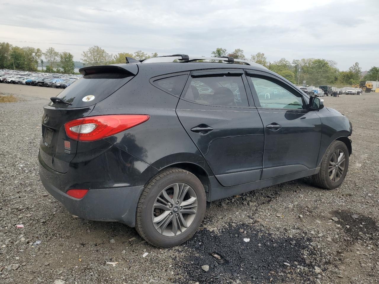 2014 Hyundai Tucson Gls Black vin: KM8JUCAG5EU937301