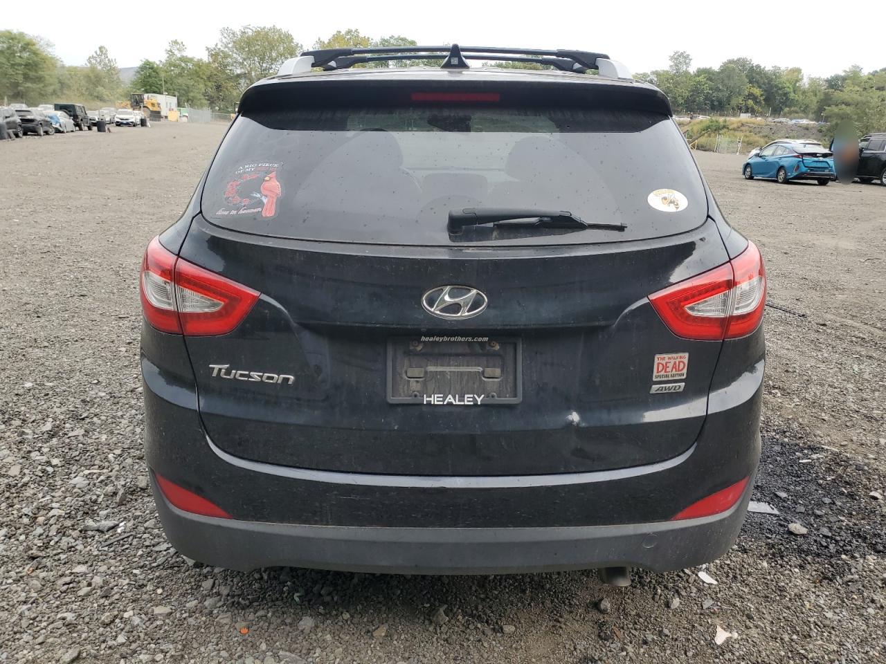 2014 Hyundai Tucson Gls Black vin: KM8JUCAG5EU937301