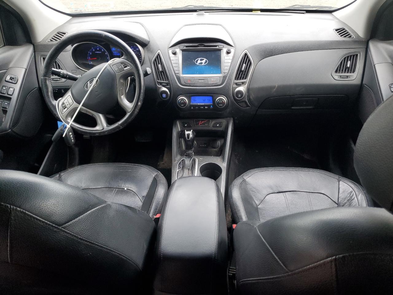 2014 Hyundai Tucson Gls Black vin: KM8JUCAG5EU937301