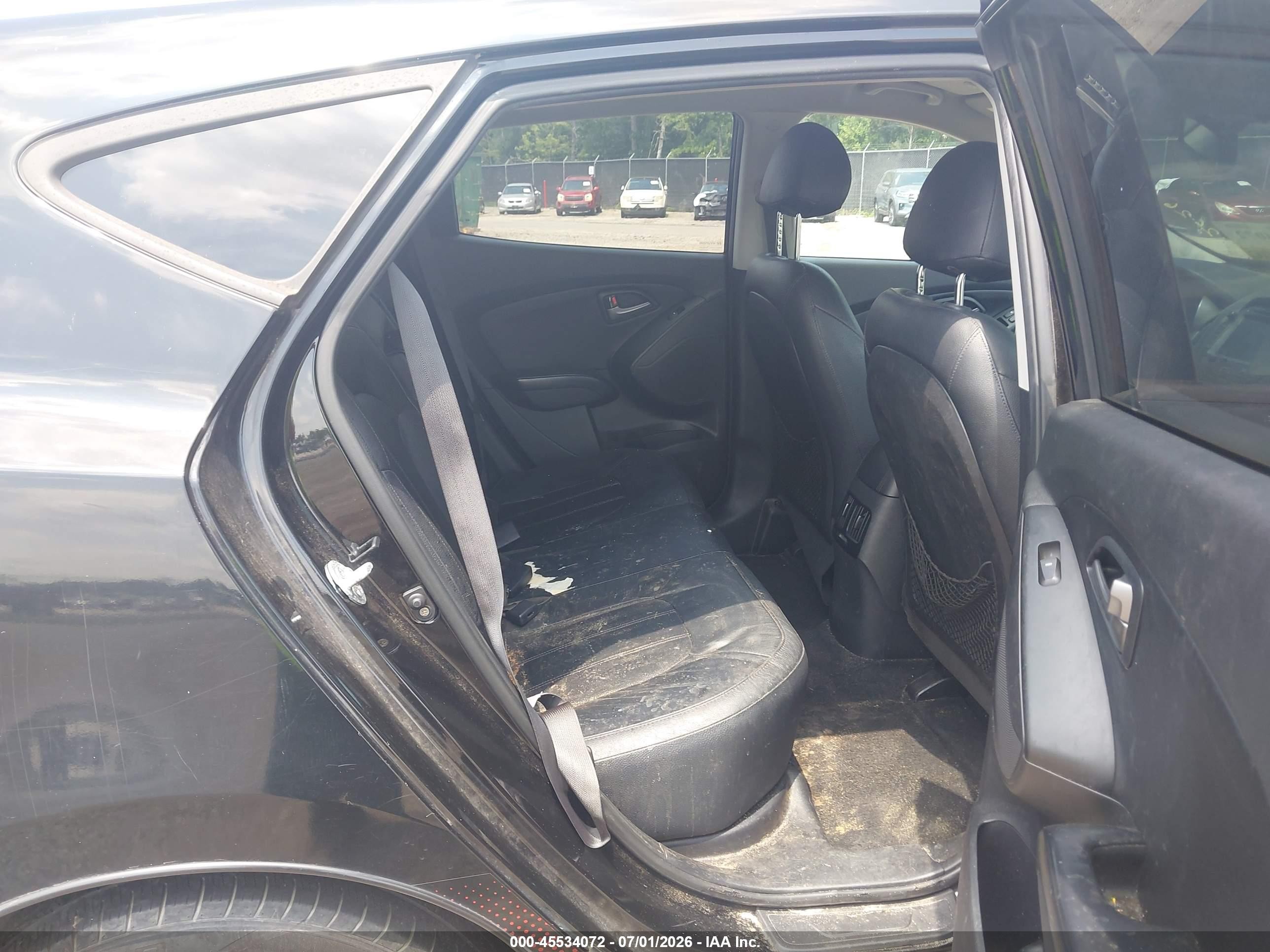 2014 Hyundai Tucson Walking Dead Edition Черный vin: KM8JUCAG5EU940487