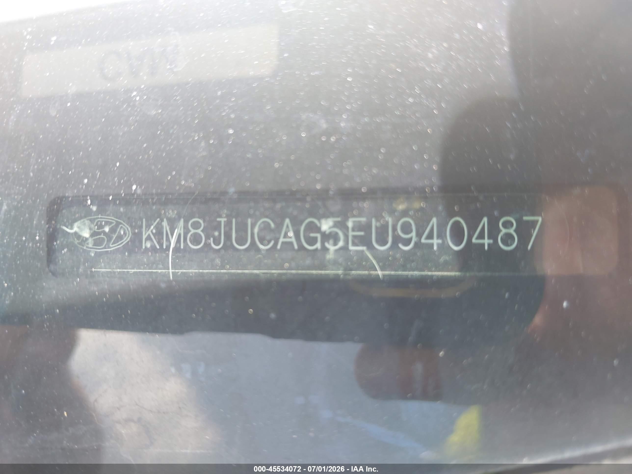 2014 Hyundai Tucson Walking Dead Edition Черный vin: KM8JUCAG5EU940487