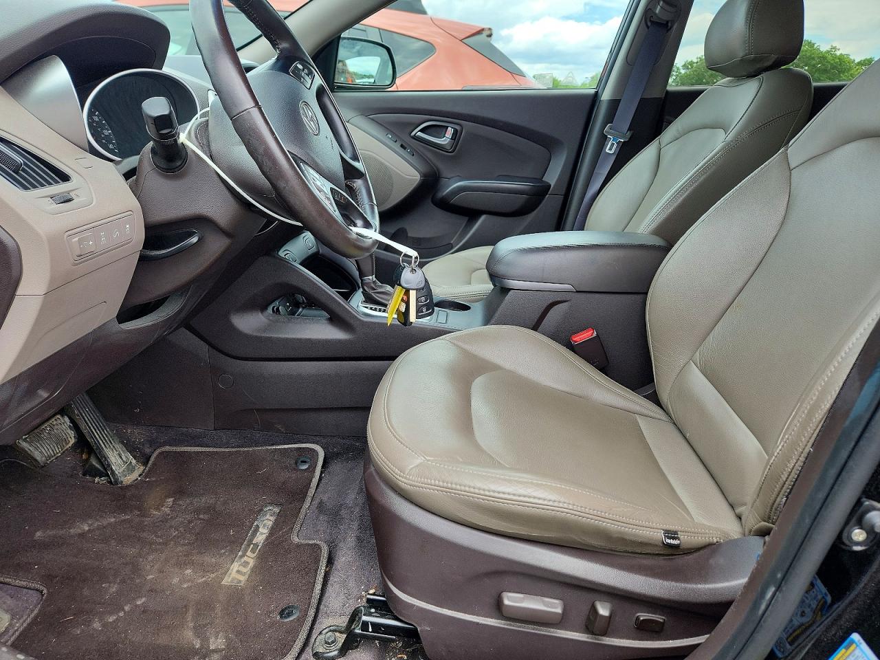 2015 Hyundai Tucson Se Black vin: KM8JUCAG5FU079118