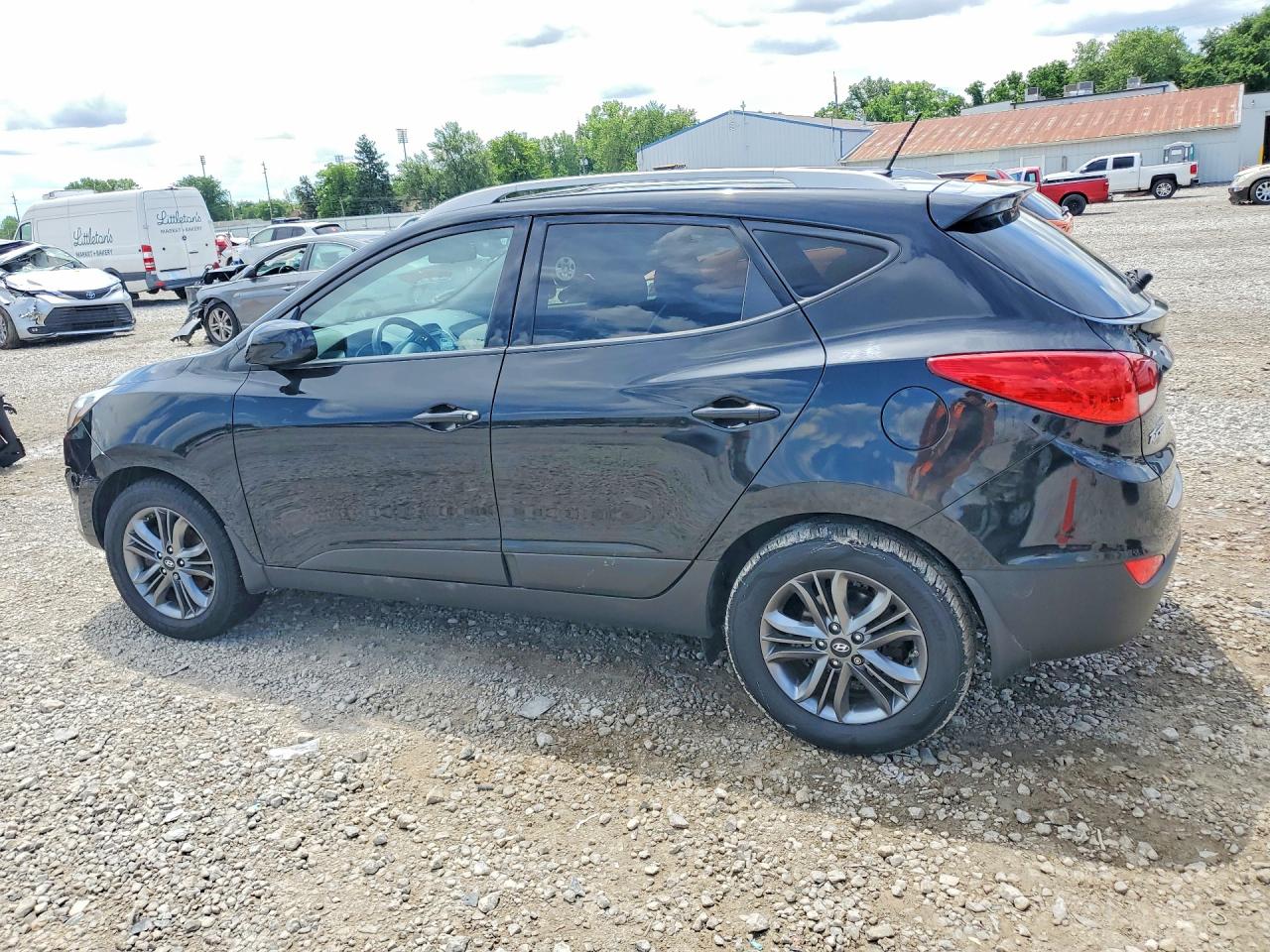2015 Hyundai Tucson Se Black vin: KM8JUCAG5FU079118