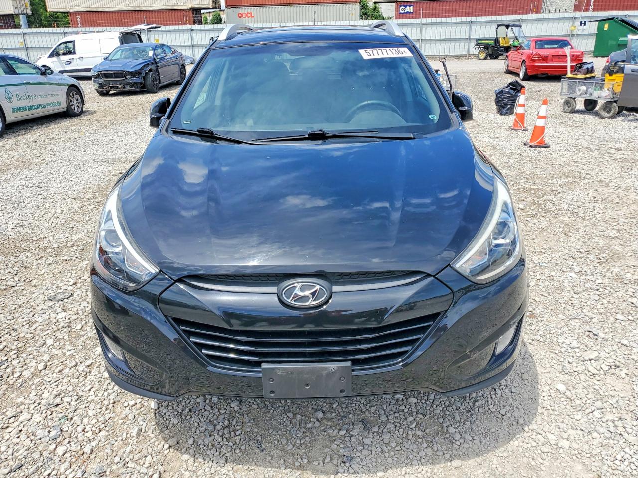 2015 Hyundai Tucson Se Black vin: KM8JUCAG5FU079118