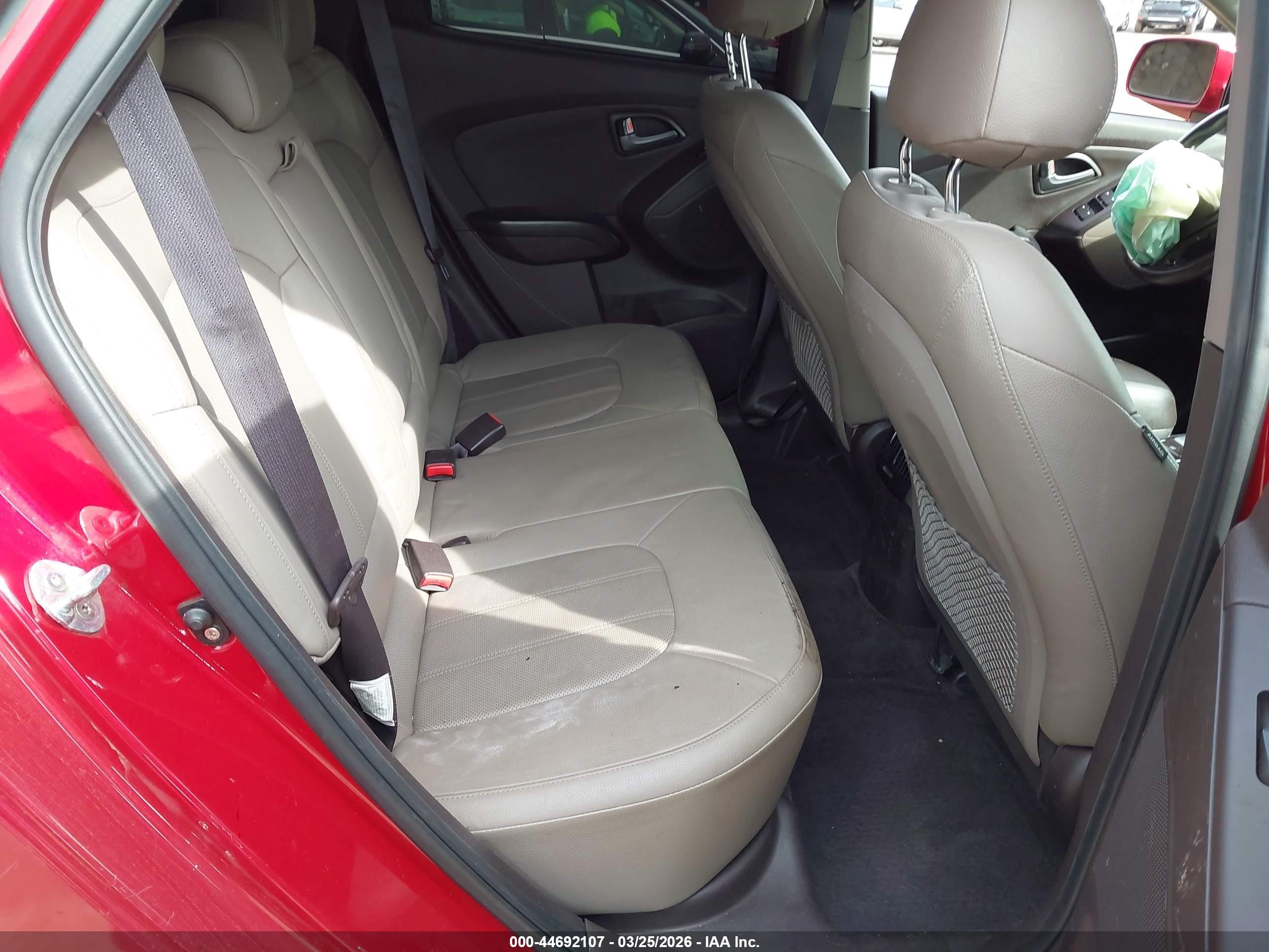 2015 Hyundai Tucson Limited Red vin: KM8JUCAG5FU092757
